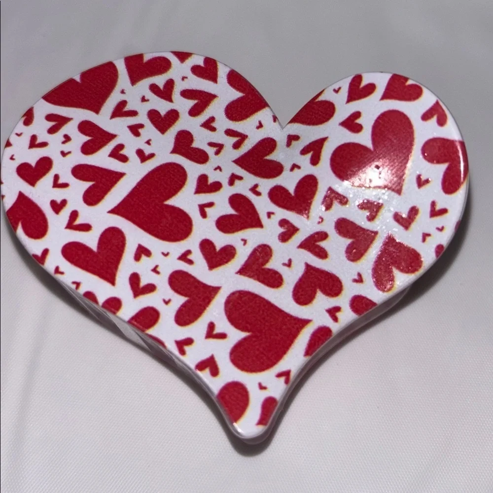 Heart Pattern Hair Clip